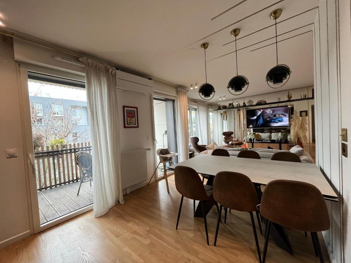 Appartement Luxueux Climatise Avec Terrasse, 6 Couchages - 17Eme Arrondissement De Paris กลีชี ภายนอก รูปภาพ